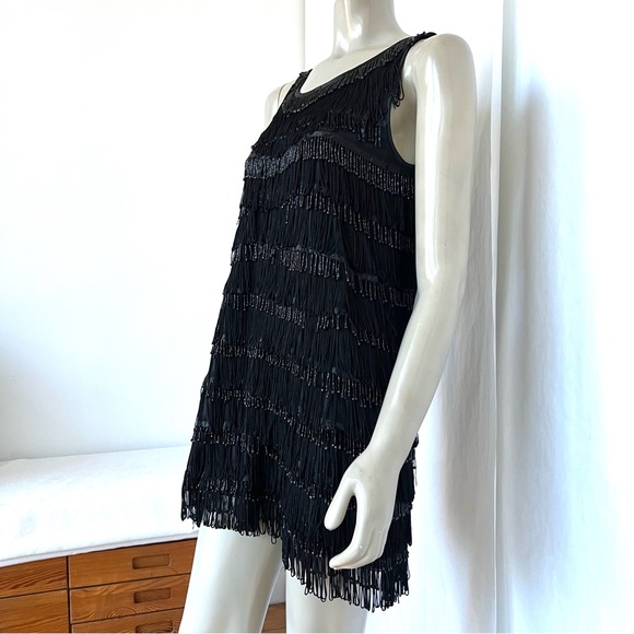 Vintage ROMAN KEFLAY Black Party Dress - Picture 9 of 11
